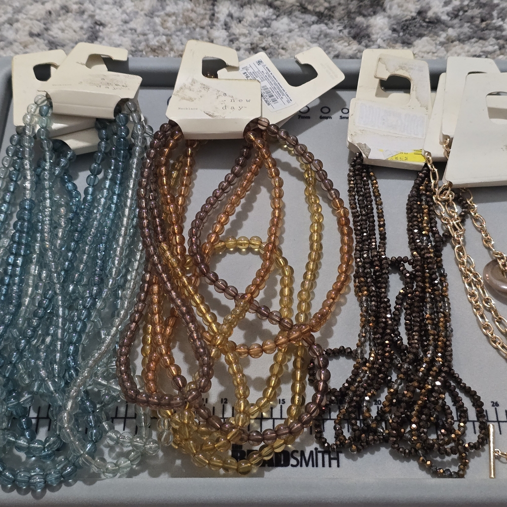 Target Multicolor Beaded Necklace Set